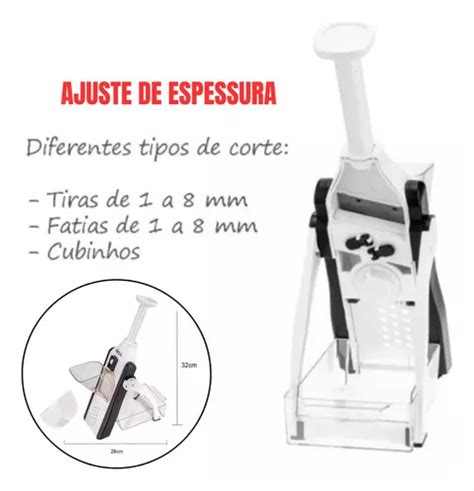 Cortador E Fatiador Ajustavel Mandoline Profissional Weck