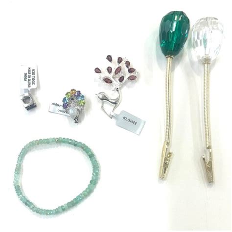 Selection Of Gemporia Gemstone Jewellery And A Set Of Clasp Helpers