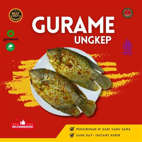 Jual Ikan Gurame Bumbu Kuning Frozen Gurame Bumbu Siap Masak Ikan