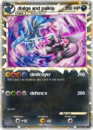 Pokémon dialga and palkia 141 141 - destroyer - My Pokemon Card