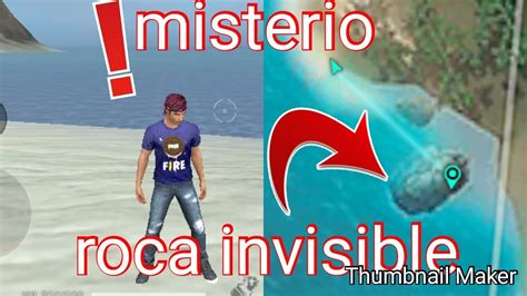 El Misterio De La Roca Invisible Free Fire Youtube