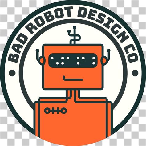 Bad robot design co logo – Sticker it