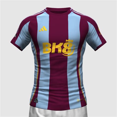 Aston Villa Home Kit Concept 2024 2025 Adidas FIFA Kit Creator Showcase