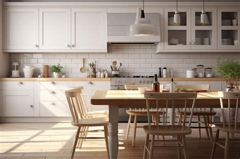 Premium Ai Image Kitchen Furniture