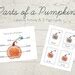 Parts Of A Pumpkin Labeling Activity Part Cards Printable Pdf Etsy