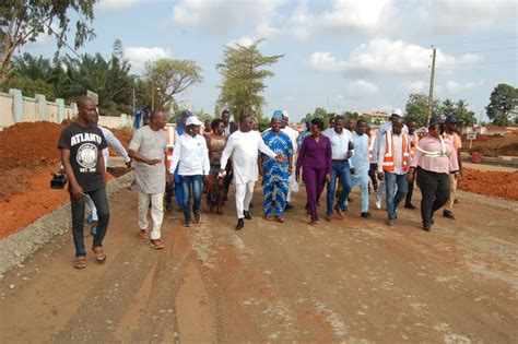 Travaux Dam Nagement Et De Bitumage De La Route Wadon Adjarra