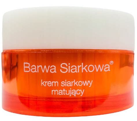 BK BARWA SIARKOWA KREM SIARKOWY MATUJĄCY 50 ML 11361391485