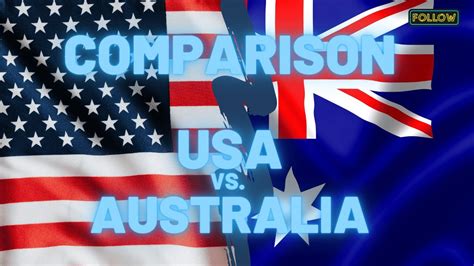 Usa Vs Australia Country Comparison Youtube