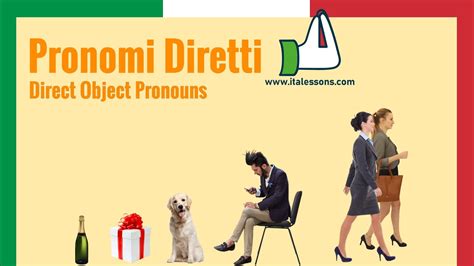 PRONOMI DIRETTI FREE EXERCISES Learn Italian Online Italessons