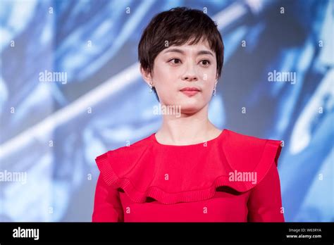 Chinese Actress Sun Li Attends A Premiere Event For Her New Movie