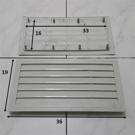 Jual Jalusi Pvc Ventilasi Penutup Lubang Pintu Kamar Mandi Toilet