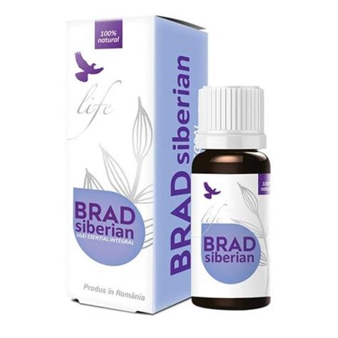 Ulei Esential Integral De Brad Siberian Ml Bionovativ Farmacia