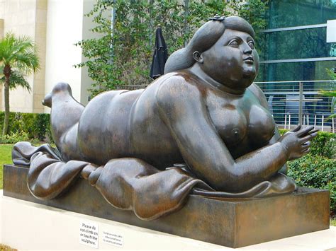 Tampa Daily Photo She S A Big Gal Fernando Botero S Woman Smoking A