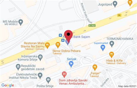 Kontakt Mapa Mesara Big Bull Adresa Bulevar Vojvode Misica