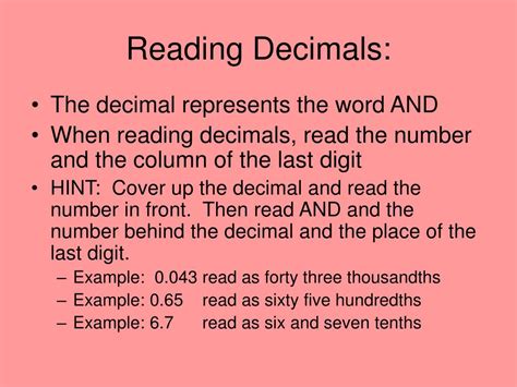 PPT - DECIMAL PLACE VALUE PowerPoint Presentation - ID:378408