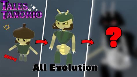 All Shiny Antroop Evolution Tales Of Tanorio YouTube