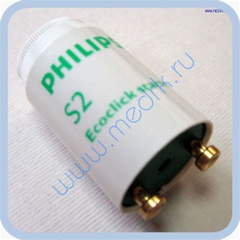 Стартер Philips s2 4 22w 220 240v для последовательного подключения ...