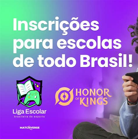 Honor Of Kings Liga Escolar Brasileira De Esports Abre Inscri Es Para