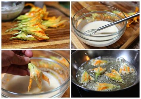 Stuffed Squash Blossoms Savory Ricotta Filling Mexico In My Kitchen