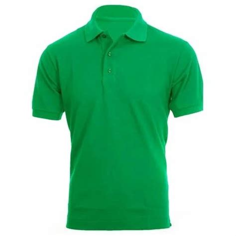 Mens Green Collar T Shirt Size M Xxl Rs 200 Piece Chirag Knitwear