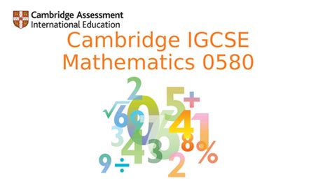 Igcse 0580 Mathematics Ppt Unit5 Teaching Resources