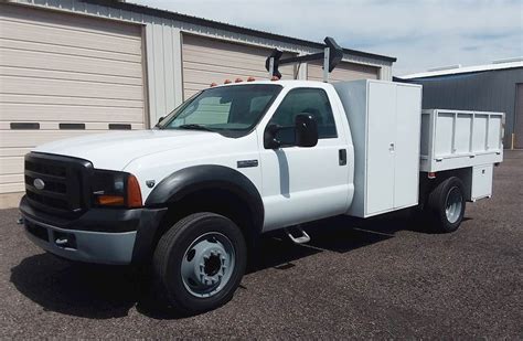 2007 Ford F-550 Dump Truck - Landscape Dump Body, Gas V10 Triton Motor ...