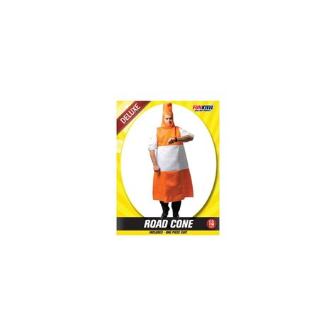 Costume Adult Traffic Cone Orange