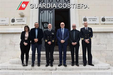 Bari Delegazione Di San Marino In Visita Alla Direzione Marittima Di