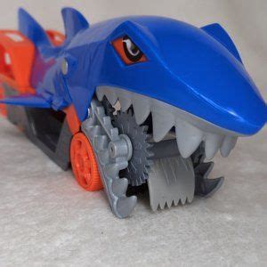 Toys Mattel Hot Wheels Shark Chomp Transporter Vehicle Collect And Store Storage Case Poshmark