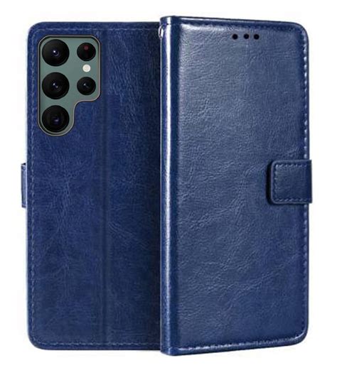 Jotech Samsung Galaxy S Ultra G Flip Case Premium Leather Finish