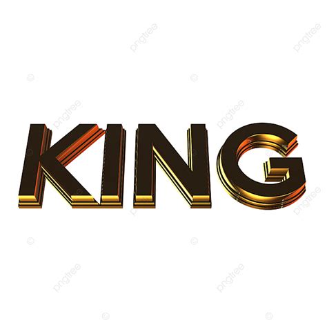 King Of Kings Clipart Vector 3d King Teks 3d King Teks PNG Image