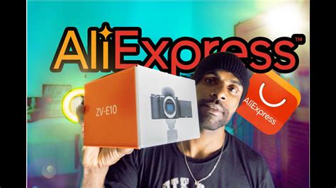 COMPREI UMA ZV E10 no ALIEXPRESS câmera Sony do AliExpress É