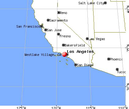 Westlake Village California Map | Zip Code Map