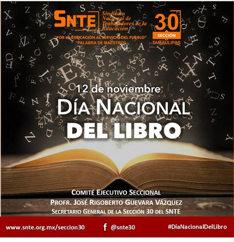 Día Nacional del Libro Sección 30 SNTE