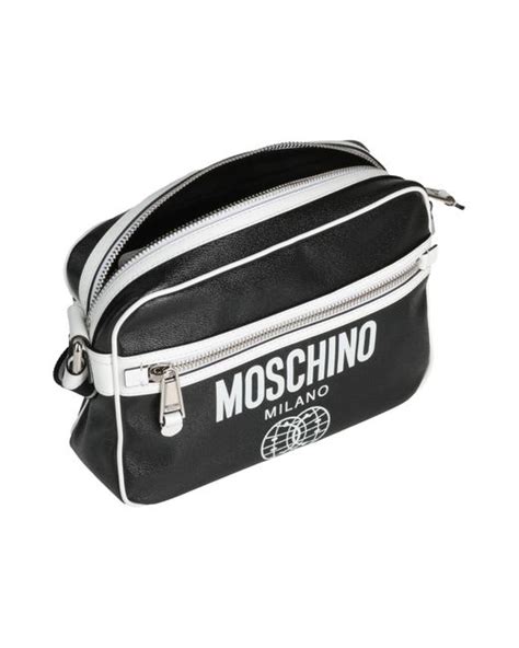 Moschino Cross Body Bag In Black For Men Lyst