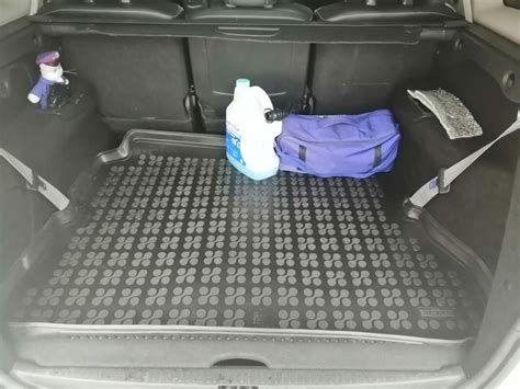 Коврик в багажник. И оригинальные дворники. — Renault Grand Scenic III ...