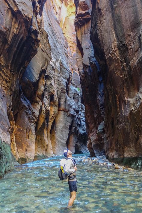 Zion Narrows Top Down Backpacking Guide CleverHiker