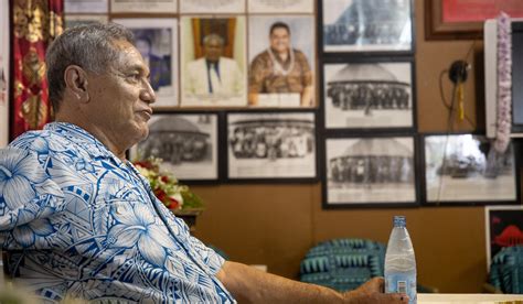 Samoa Observer Former Manu Coach Follows Father S Political