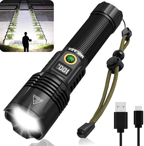 Sinvimes Rechargeable Flashlights High Lumens 990000lm Led Powerful