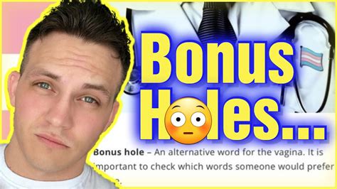 New Terms For Female Anatomy Bonus Holes Seriously Youtube