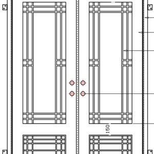 Mammoth PREORDER Ships In 18 22 Weeks Handmade Custom Wrought Iron Door