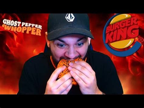 Let S Try Burger King S Ghost Pepper Whopper YouTube