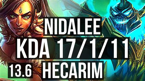 Nidalee Vs Hecarim Jng Winrate Legendary Kr Master