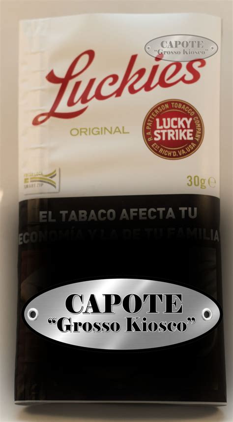 Luckies Original Argentina 30g Capote Grosso Kiosco