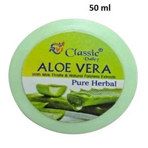 Ml Rvj Classic Valley Aloe Vera Cream For Personal Jar At Best