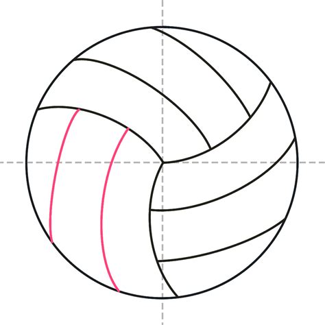 How To Draw A Volleyball In 5 Easy Steps For Kids