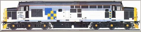 Steam Memories Class 37 Drawing And Spec