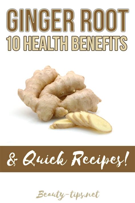 10 Top Ginger Root Benefits for Health + Easy Recipes You Must-Try! | Health recipes easy ...