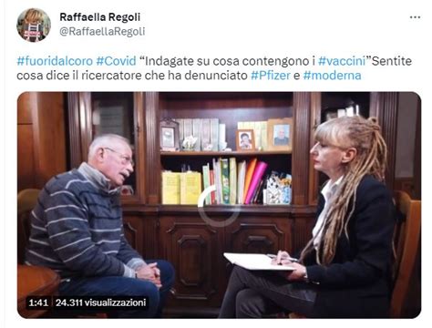 Il Medico Ricercatore E Raffaella Regoli Butac Bufale Un Tanto Al Chilo