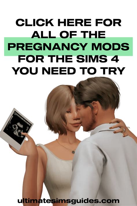 The Best Sims 4 Pregnancy Mods You Should Try Sims 4 Teen Sims Pregnant Sims 4